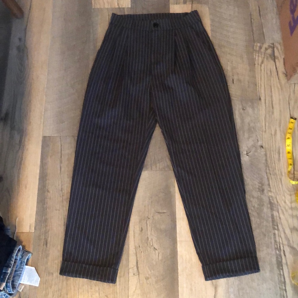 Vintage pin stripe dressed pants